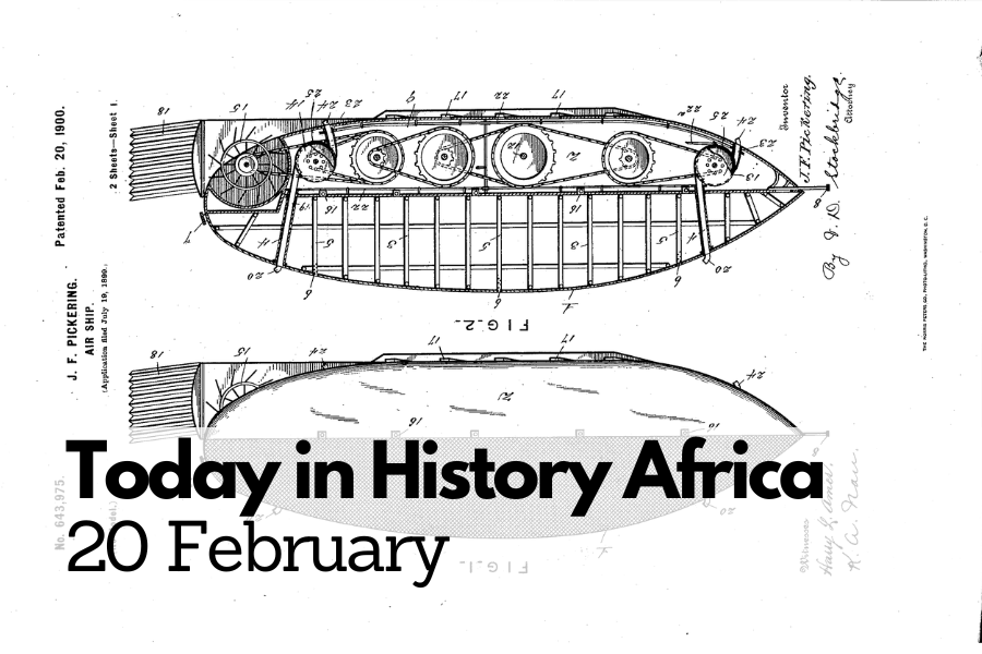 Today in History Africa 20 February