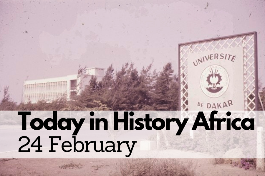 Today in History Africa 24 February