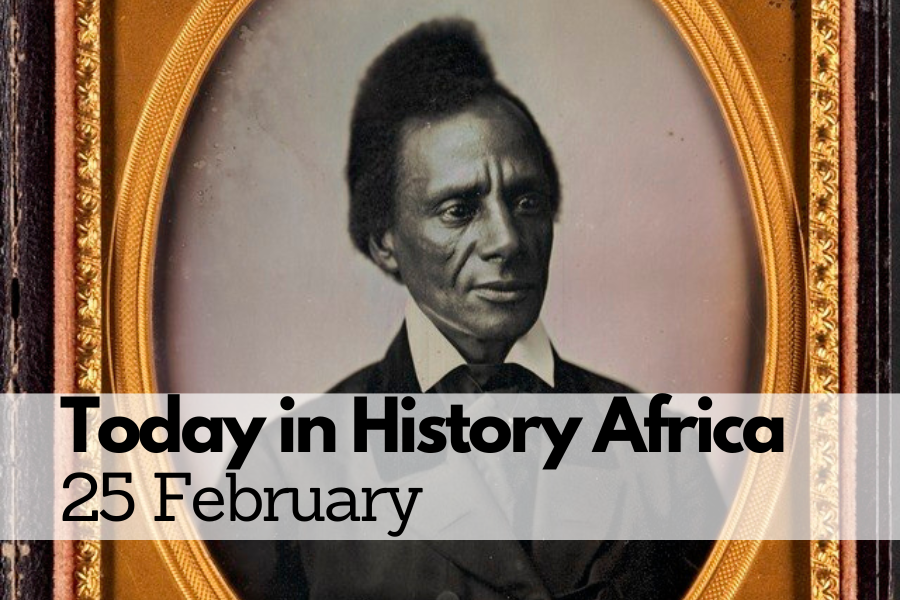 Today in History Africa 25 February