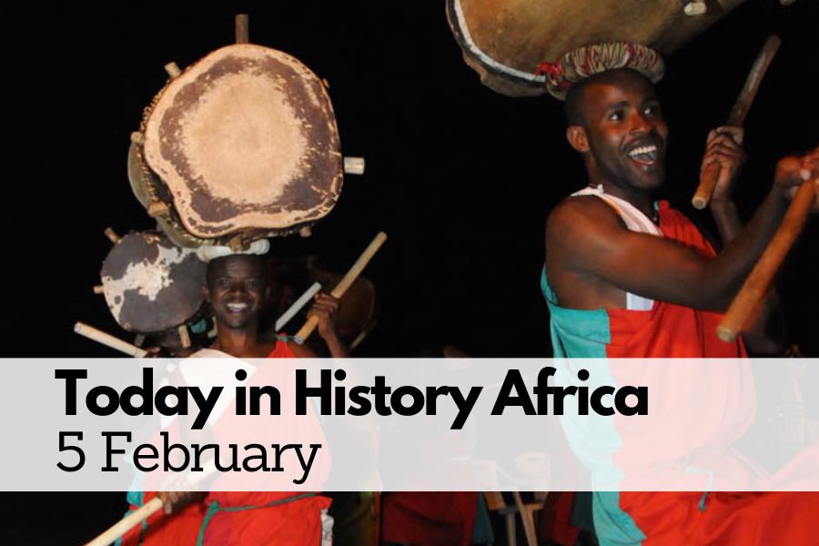 Today in History Africa 5 February