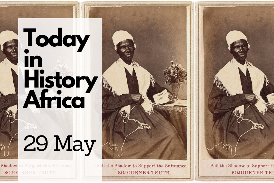Today in History Africa 29 May