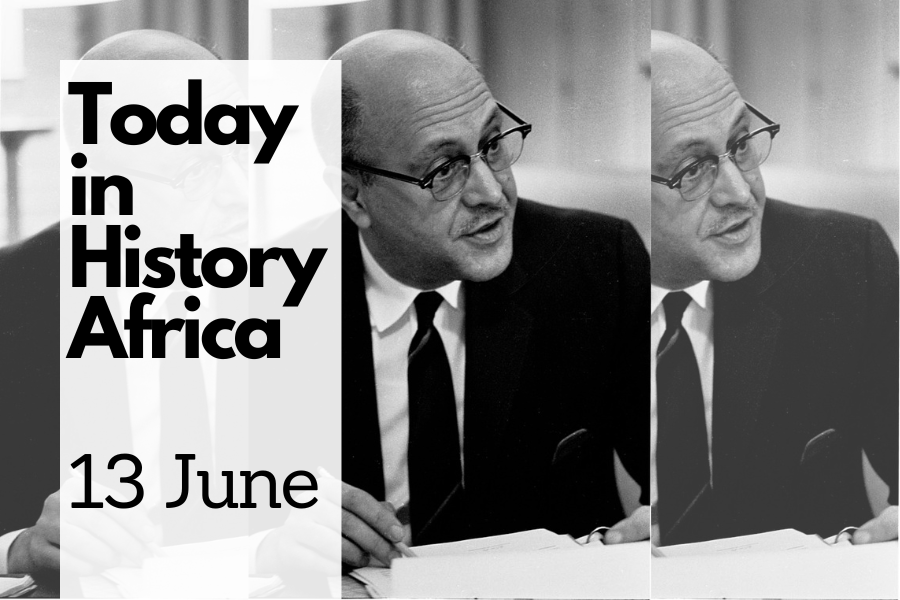 Today in History Africa 13 June