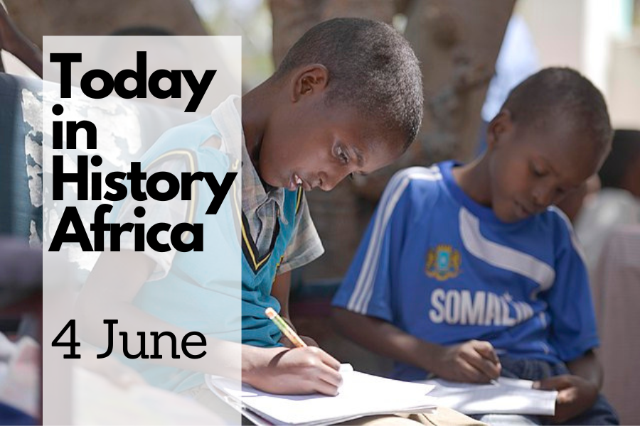Today in History Africa 4 June