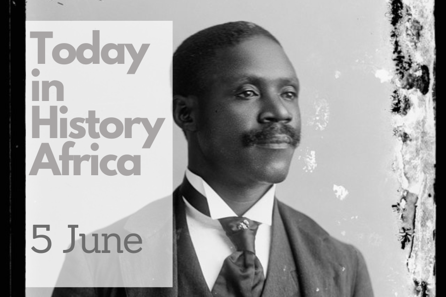 Today in History Africa 5 June