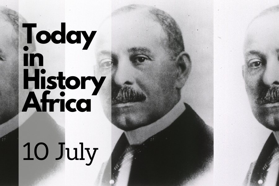 Today in History Africa 10 July