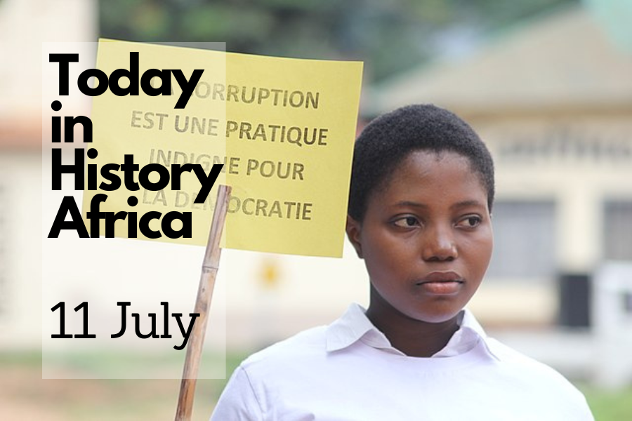 Today in History Africa 11 July