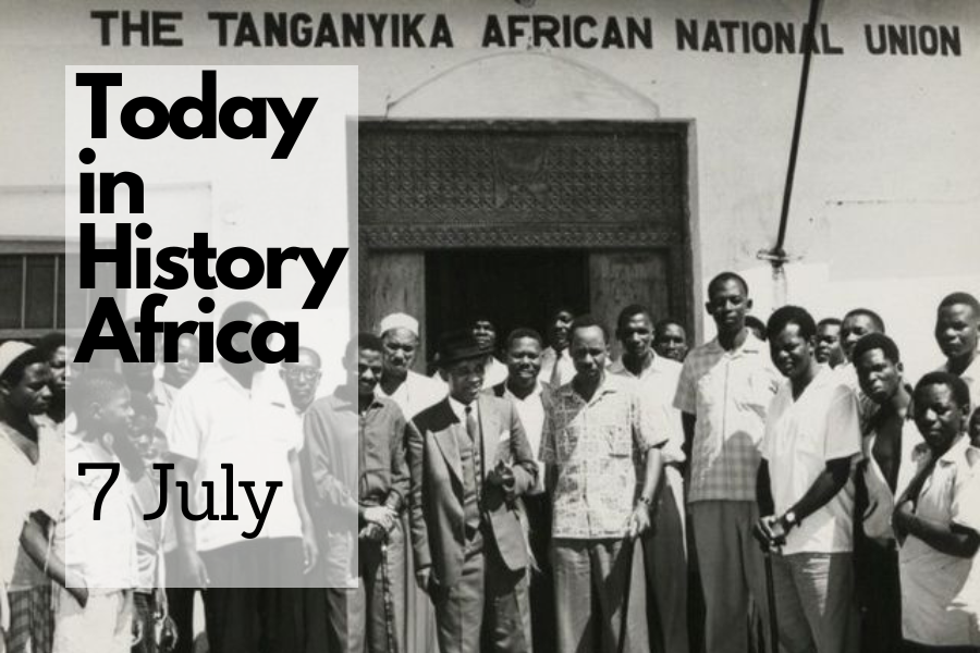 Today in History Africa 7 July