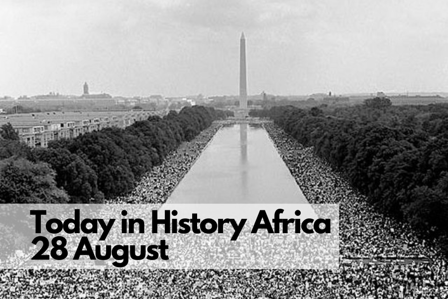 Today in History Africa 28 August