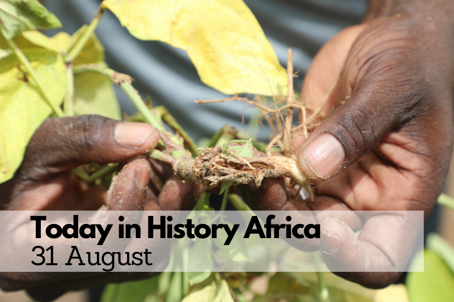Today in History Africa 31 August