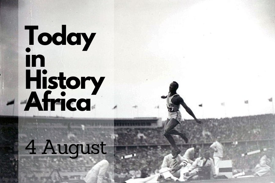 Today in History Africa 4 August