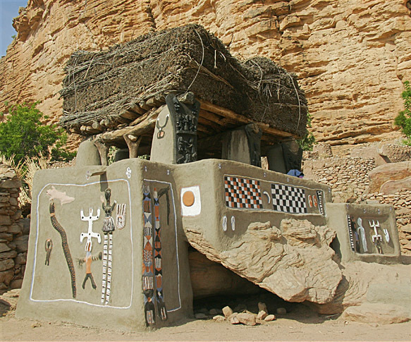 ancient west african houses