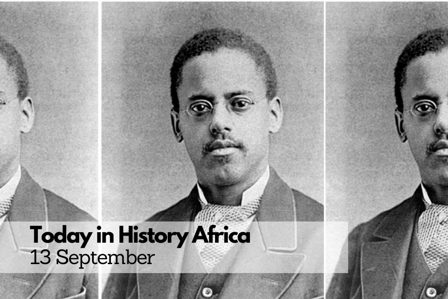 Today in History Africa 13 September