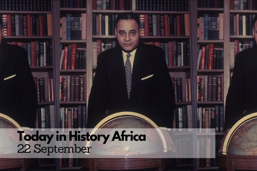 Today in History Africa 22 September