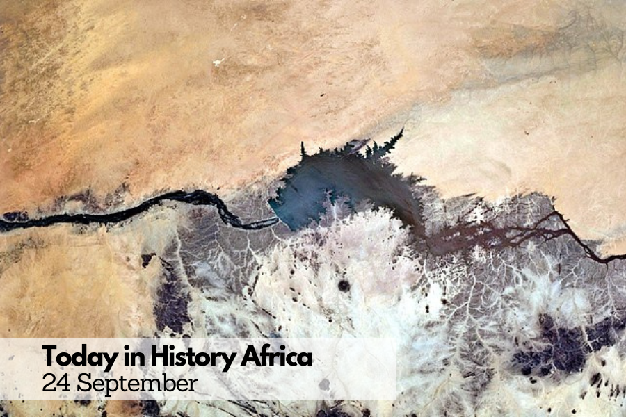 Today in History Africa 24 September