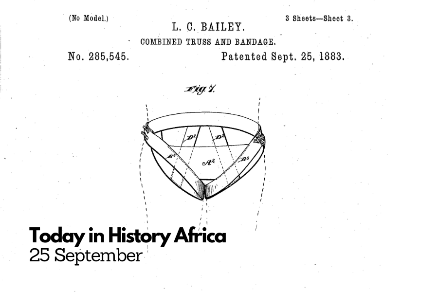 Today in History Africa 25 September