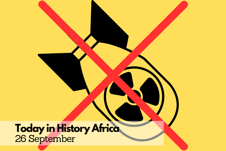 Today in History Africa 26 September