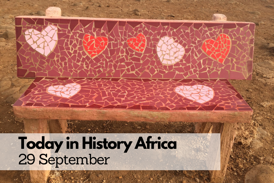 Today in History Africa 29 September