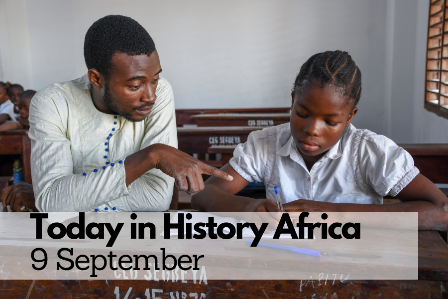 Today in History Africa 9 September