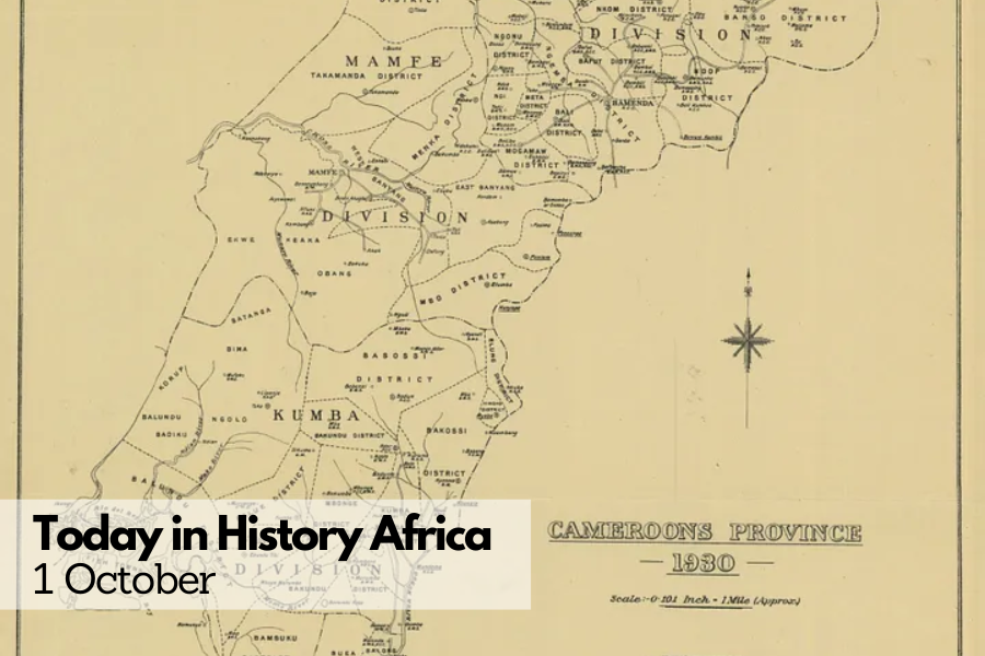 Today in History Africa 1 October
