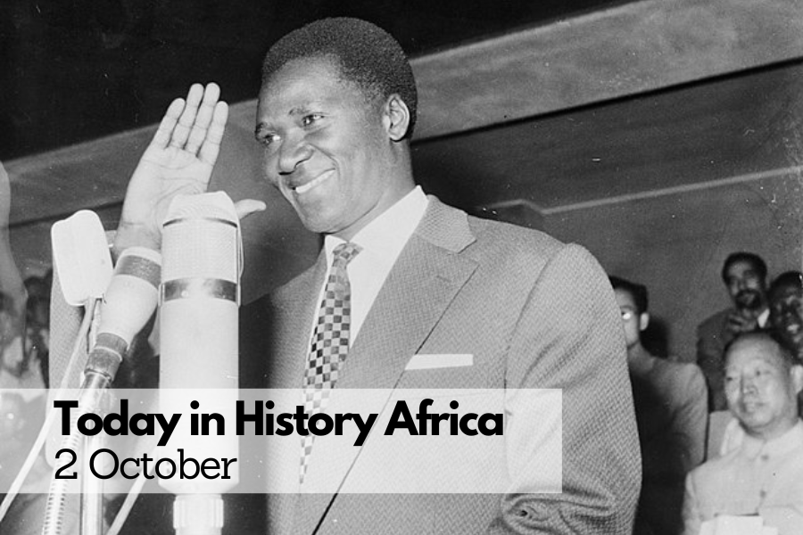 Today in History Africa 2 October