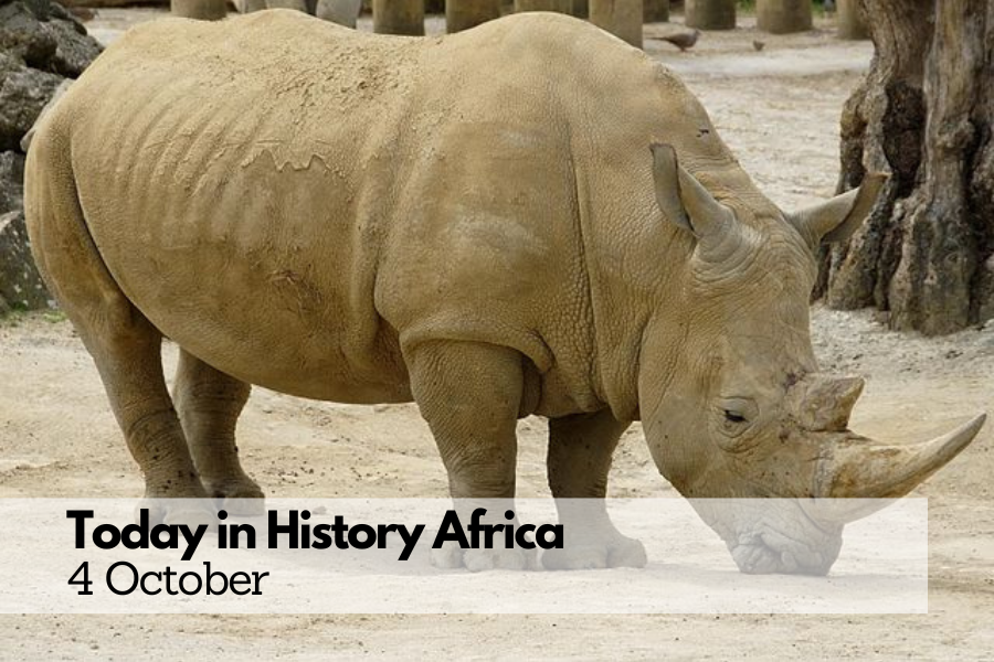 Today in History Africa 4 October