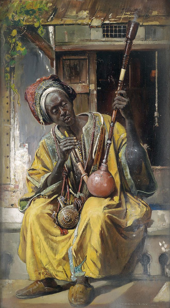 best african life paintings